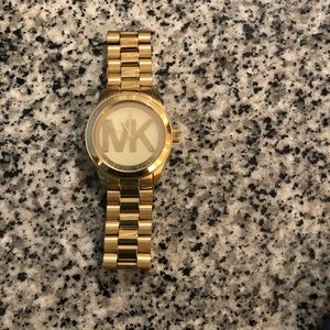 Authentic Gold Mk Unisex Watch 